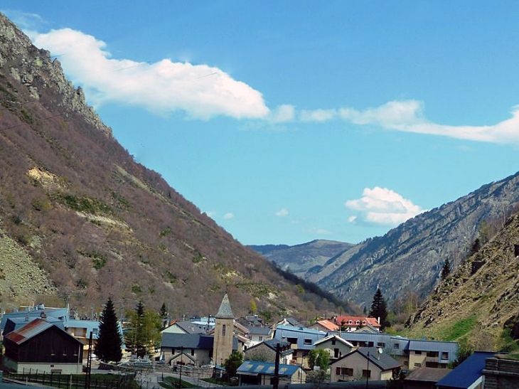 Vue sur le village - L'Hospitalet-près-l'Andorre