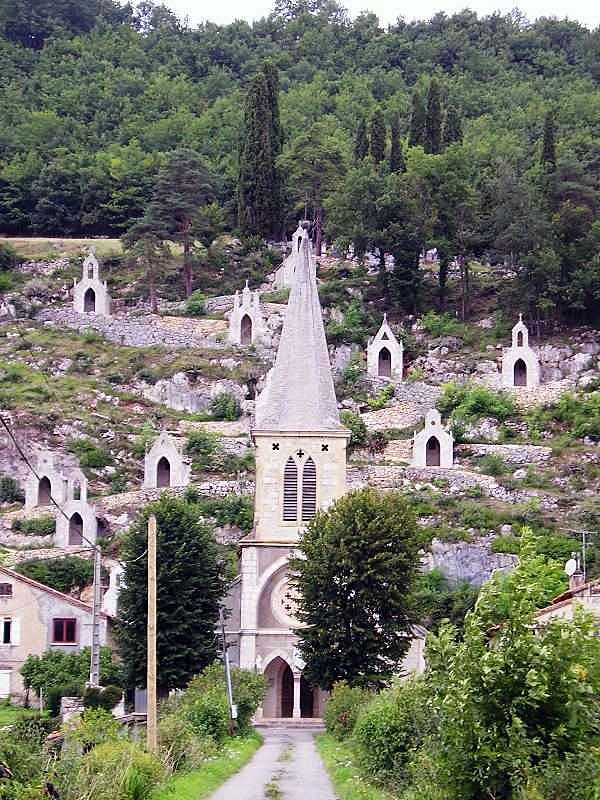 Notre Dame de la Reynaude et son chemin de croix - Le Mas-d'Azil