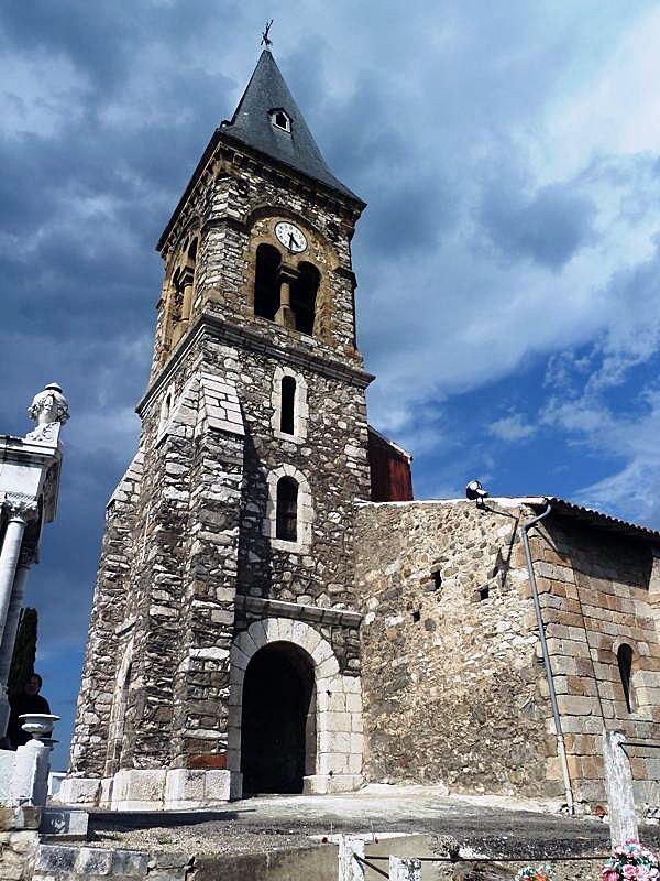 L'église - Mercus-Garrabet