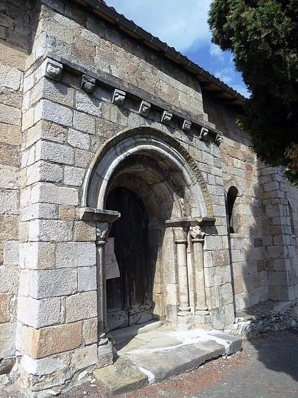 Le portail roman - Mercus-Garrabet