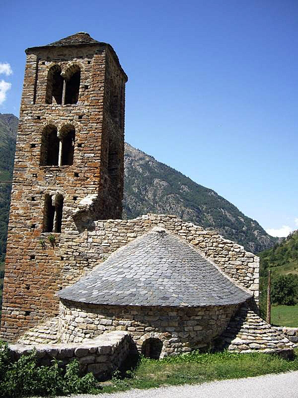 L'église romane - Mérens-les-Vals