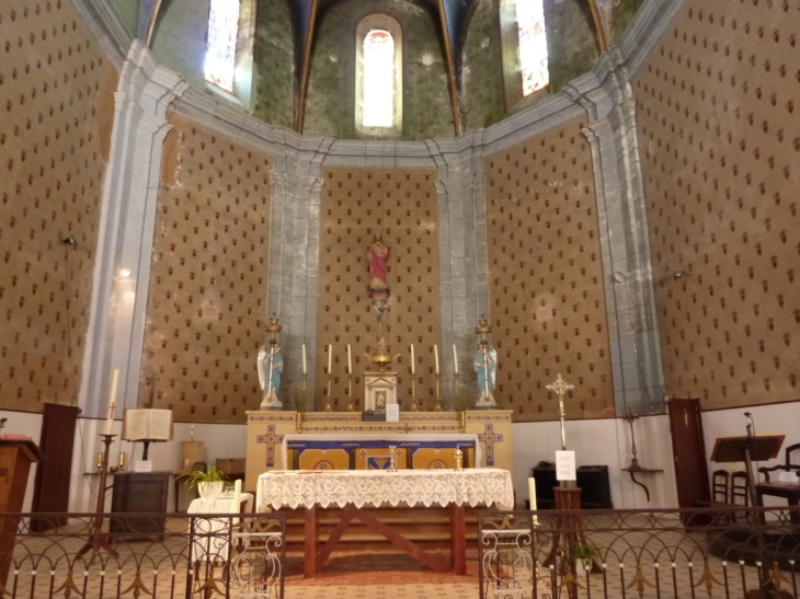 Choeur de l'église - Pailhès