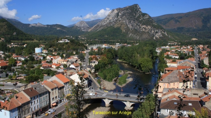 Vue générale - Tarascon-sur-Ariège