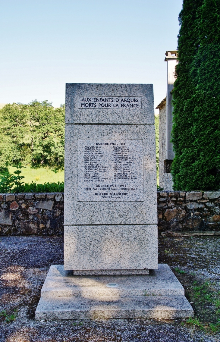 Monument-aux-Morts - Arques