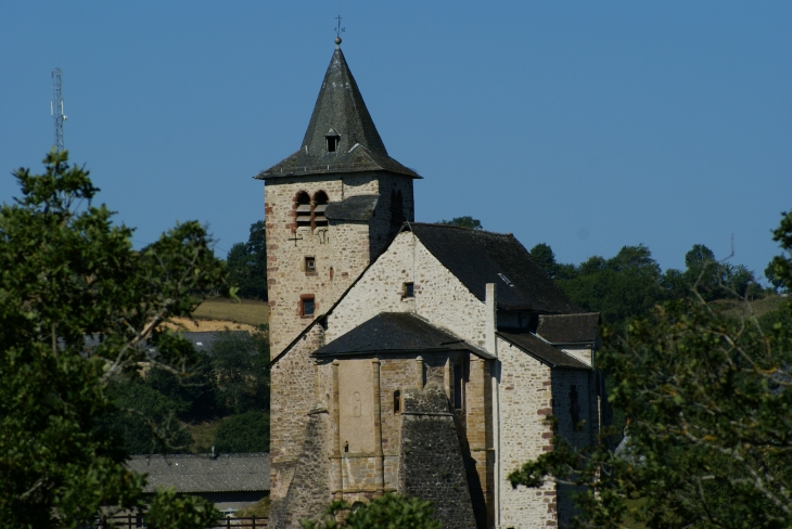 L'église du chateau - Auzits