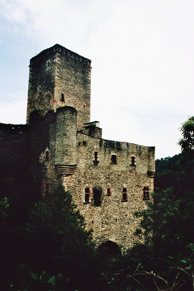 Vue du Château - Belcastel