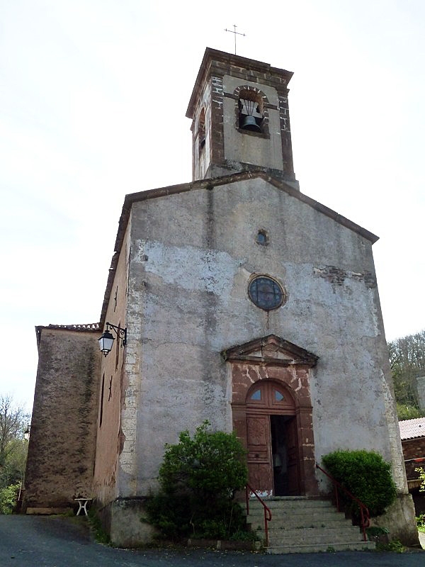 L'église de la Cazotte - Broquiès