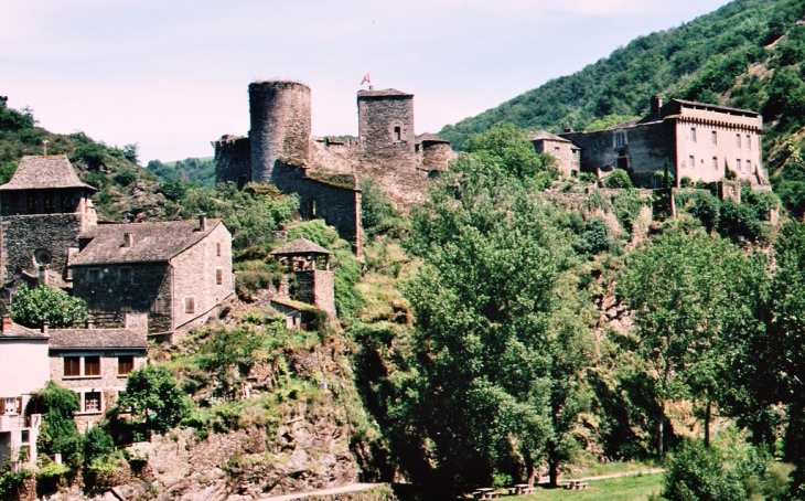 Vue du chateau - Brousse-le-Château