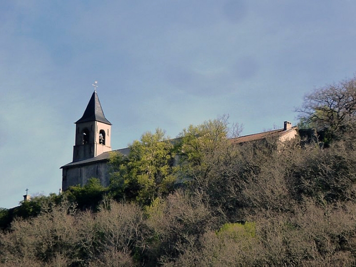 La Vaissière église Saint Cyrice - Brousse-le-Château