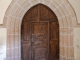 Photo suivante de Canet-de-Salars Portail intérieur du porche de l'église Saint Pierre.