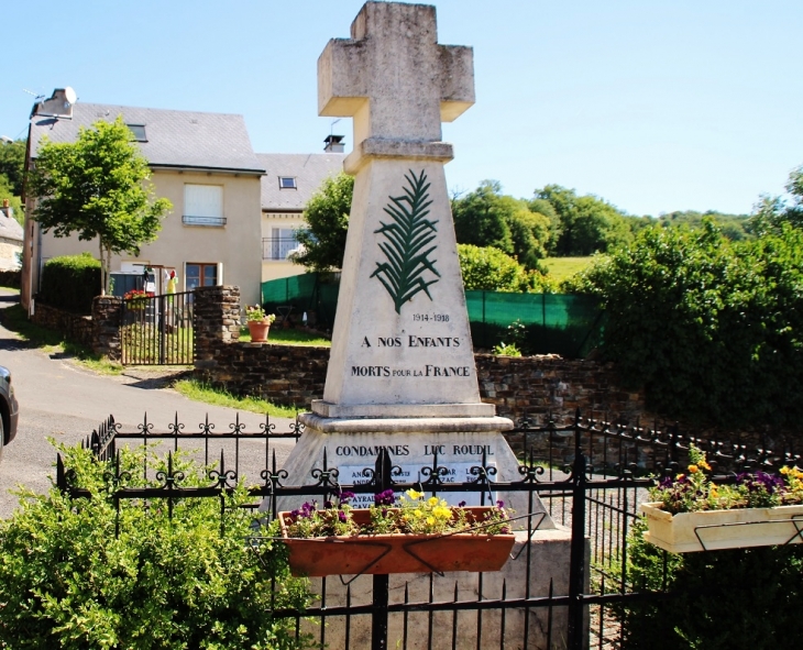 Monument-aux-Morts - Castelnau-de-Mandailles