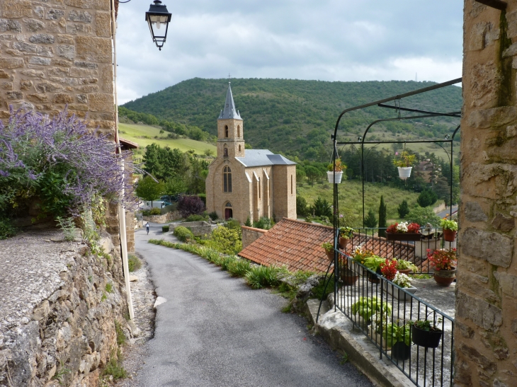 Le village de Peyre  : Crédit : André Pommiès - Comprégnac