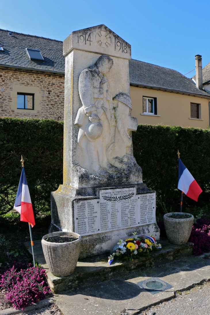 Le Monument aux Morts - Comps-la-Grand-Ville