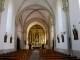 Photo suivante de Comps-la-Grand-Ville Eglise Notre Dame : la nef vers le choeur.