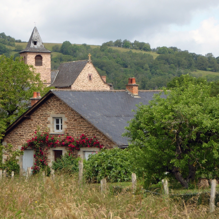 Le centre du village - Escandolières