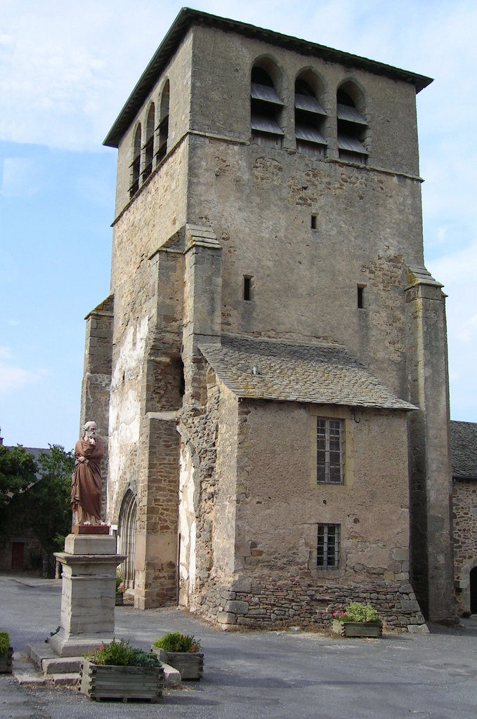 Clocher ancienne église - Flavin