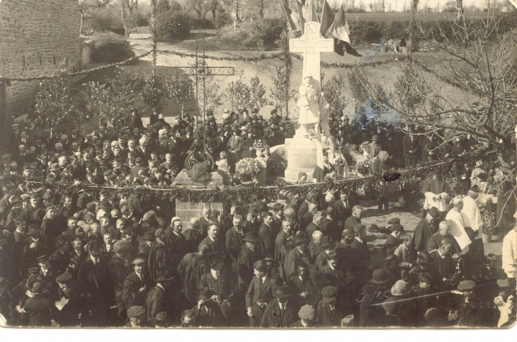 Inauguration monument aux morts - Flavin