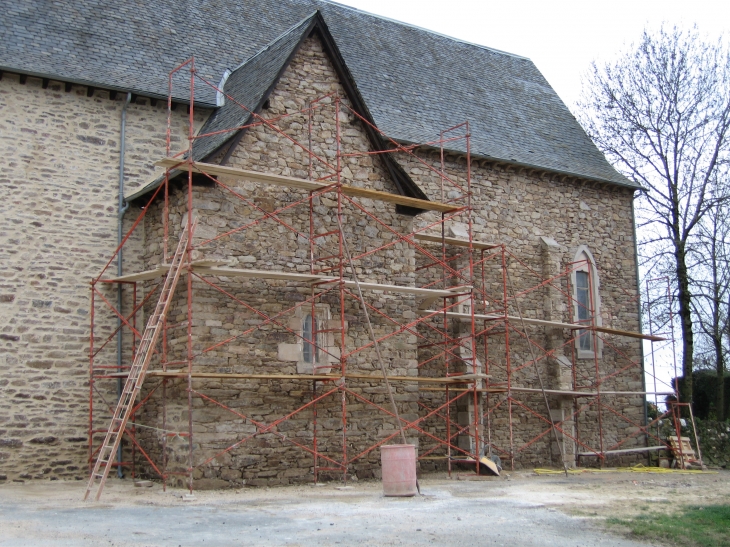 L'embellissement de l'église du XVème siècle est une vraie réussite.  - La Selve