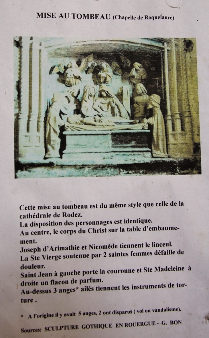 Chapelle de Roquelaure - Lassouts