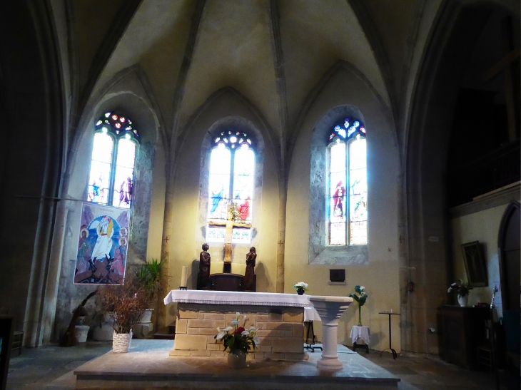 Dans l'église - Montbazens