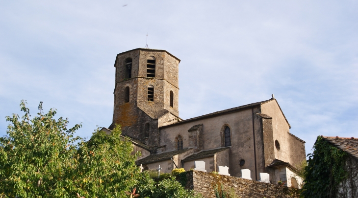 **Eglise Romane Saint-Martin 12 Em Siècle - Plaisance