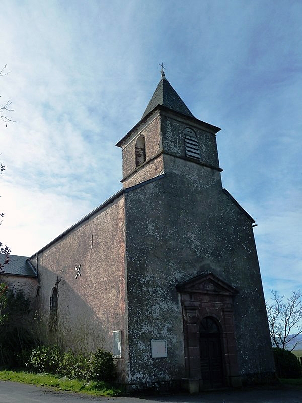 L'église d'Esplas - Rebourguil