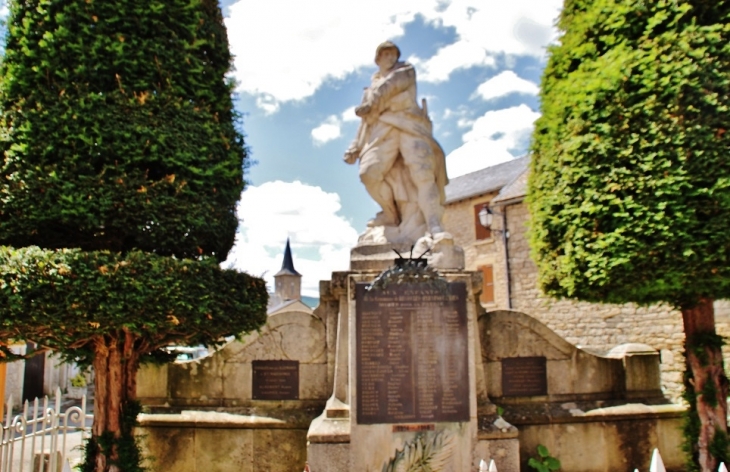 Monument-aux-Morts  - Recoules-Prévinquières