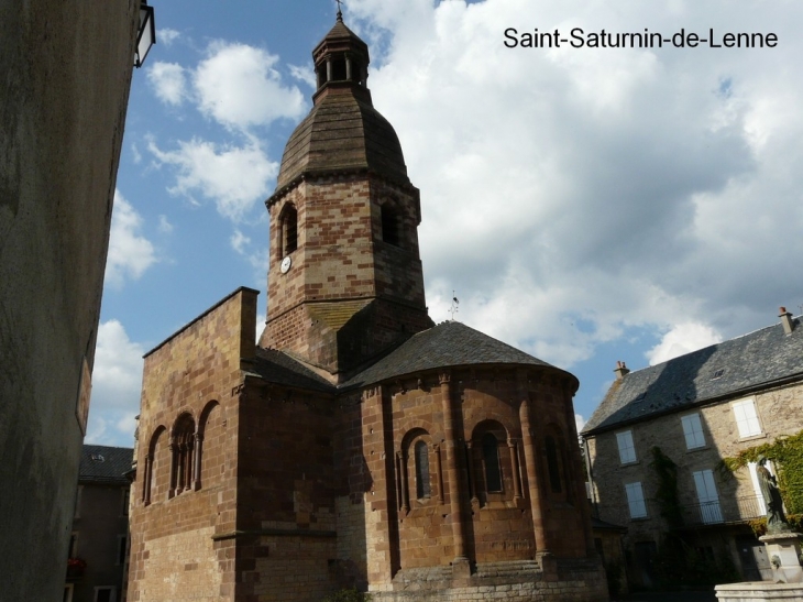 L'église - Saint-Saturnin-de-Lenne