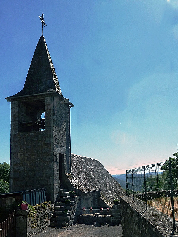 Le clocher - Sainte-Geneviève-sur-Argence