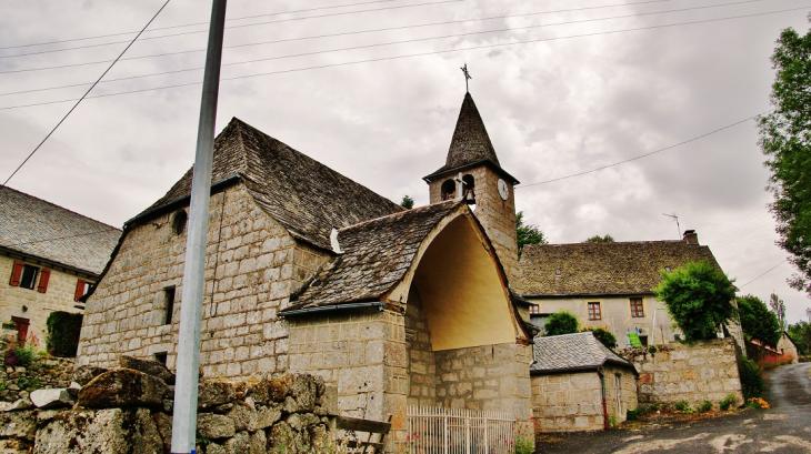 &église Saint-Bernard - Sainte-Geneviève-sur-Argence