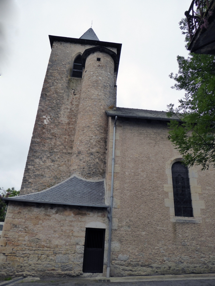 Claunhac : le clocher - Salles-Courbatiès