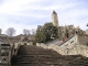 l'escalier monumental et la tour d'Armagnac