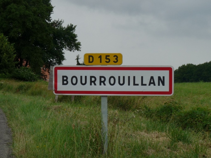 La commune - Bourrouillan
