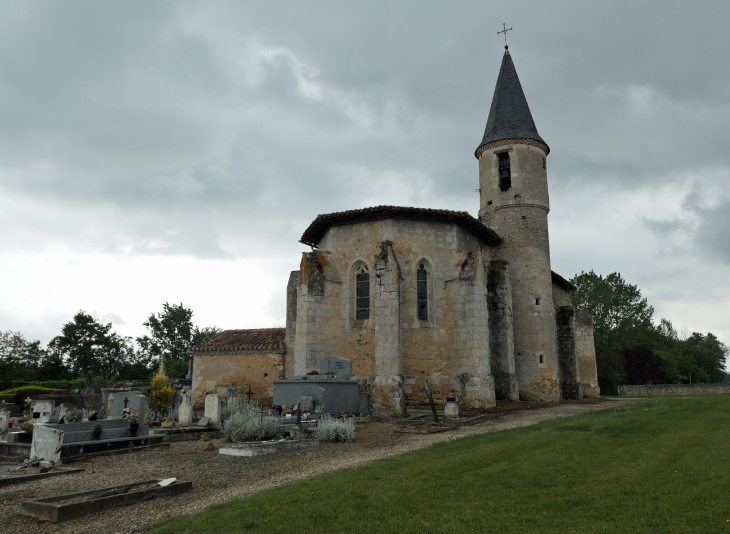 Arech : l'église - Castelnau-d'Auzan