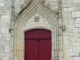 la porte de l'église