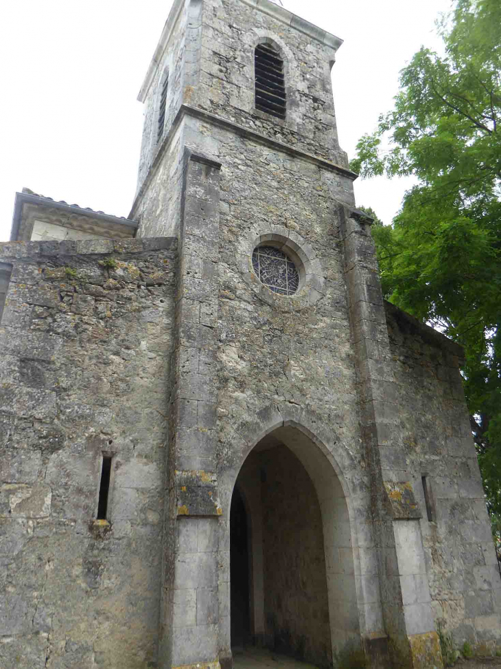 L'église - Larroque-Engalin