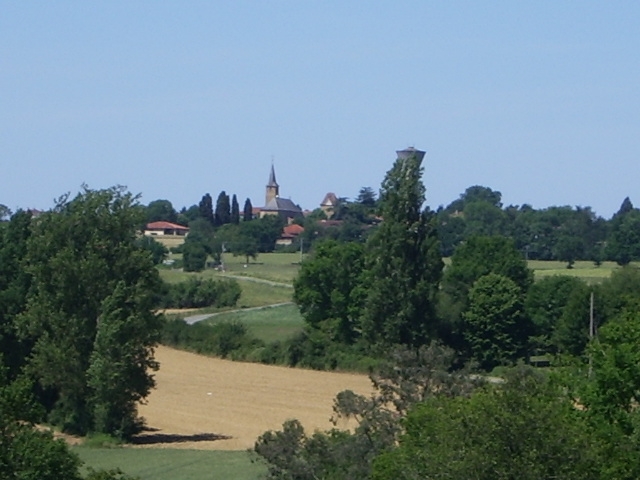 Vue d'ensemble du village - Mont-d'Astarac
