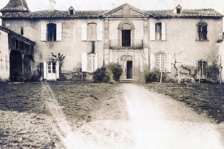 Le château de Ponsampère pendant l'année 1942.