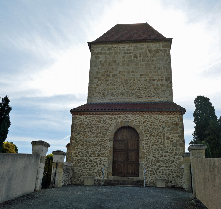 L'entrée de l'église - Projan