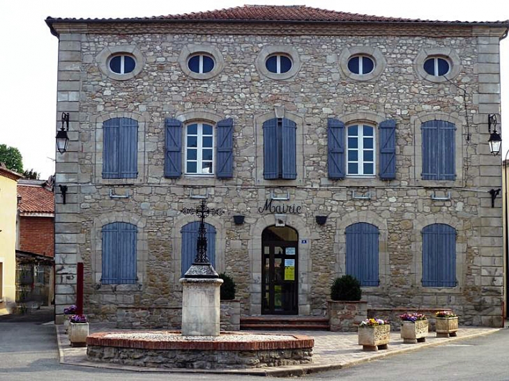 La mairie - Auriac-sur-Vendinelle