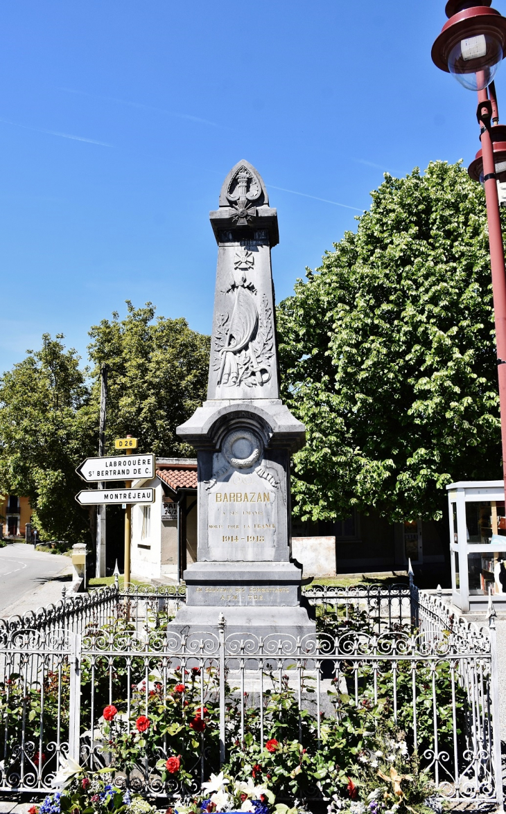 Monument-aux-Morts - Barbazan
