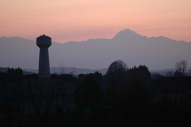 Le Pic du Midi de Bigorre vu depuis BENQUE (31)