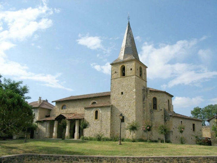 Marignac Laspeyres : Eglise St Martin XIVème - Marignac-Laspeyres