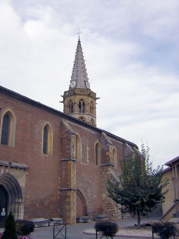 Martres Tolosane : Eglise St Vidian  XIIIème - Martres-Tolosane