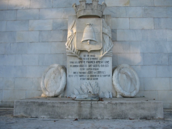 Monument Amitié Franco-Américaine - Saint-Gaudens