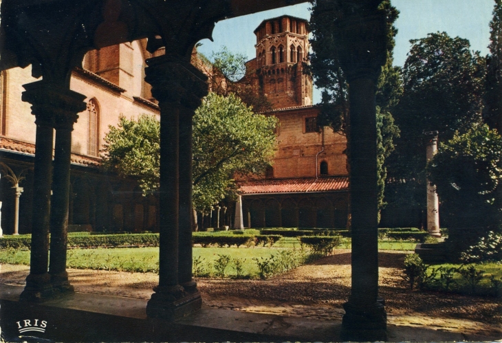 Clocher et jardins des Augustins XIV°  - Toulouse