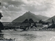 Le Pont Tillos sur le Gave (carte postale de 1960)