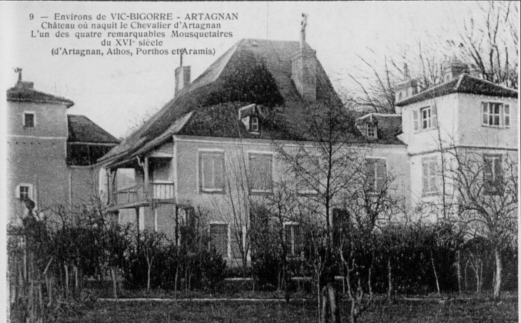 Chateau d'artagnandans les années 1920