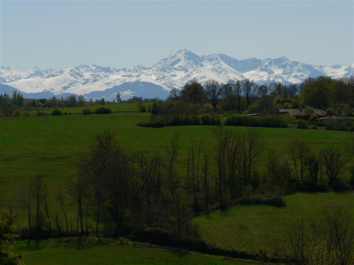 View south from Sénac