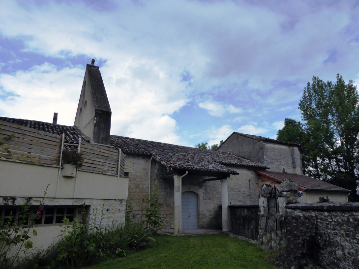 AINT GENIES DE LA MILLAU : l'église - Belfort-du-Quercy